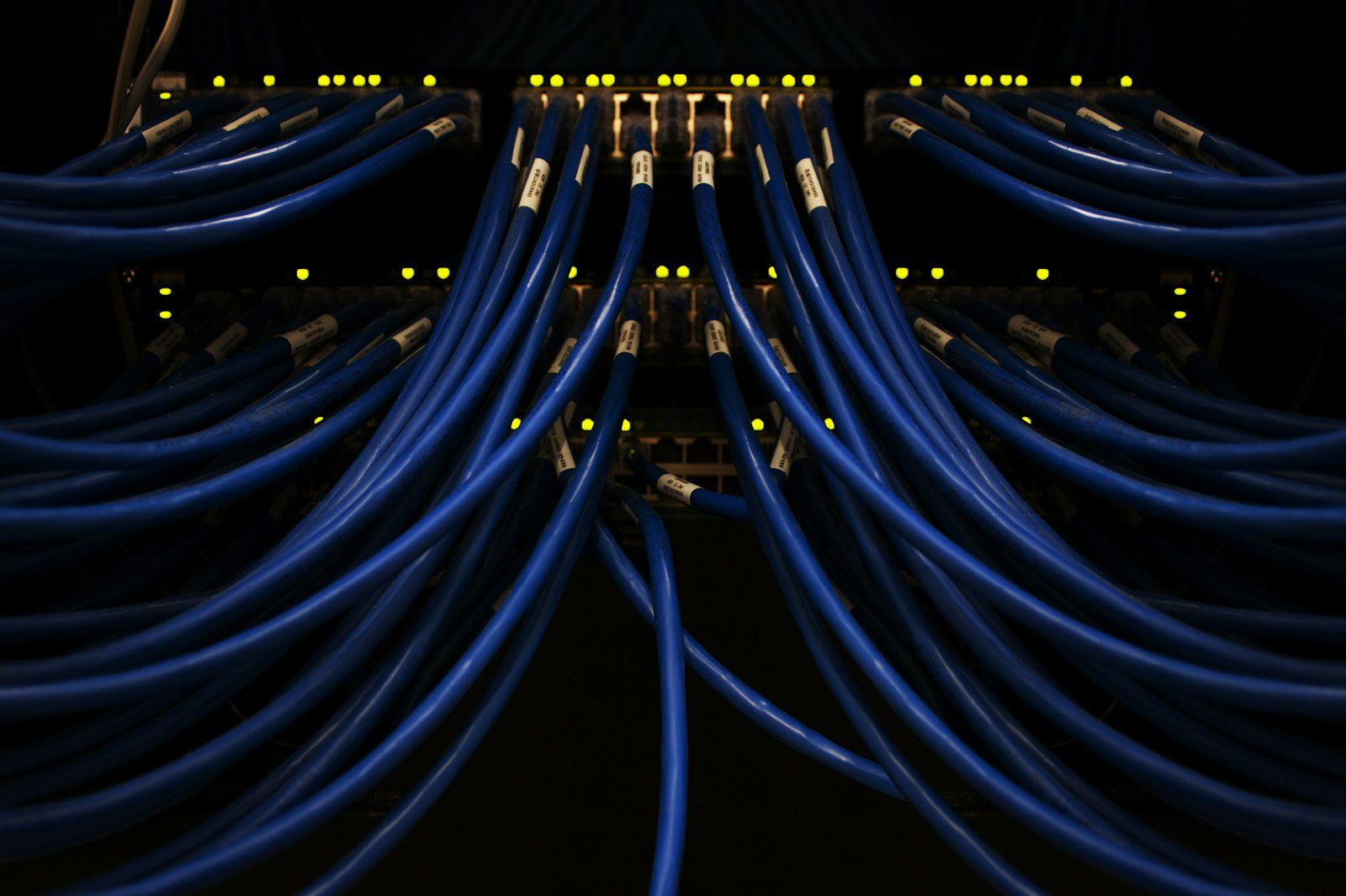 Network engineer working with routing and switching infrastructure