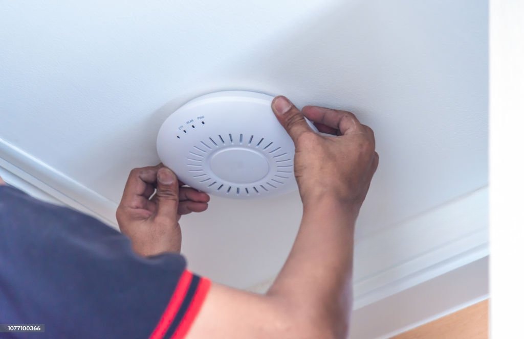 Wireless access point installation across a commercial office building